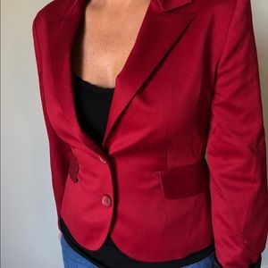 Express Red Blazer